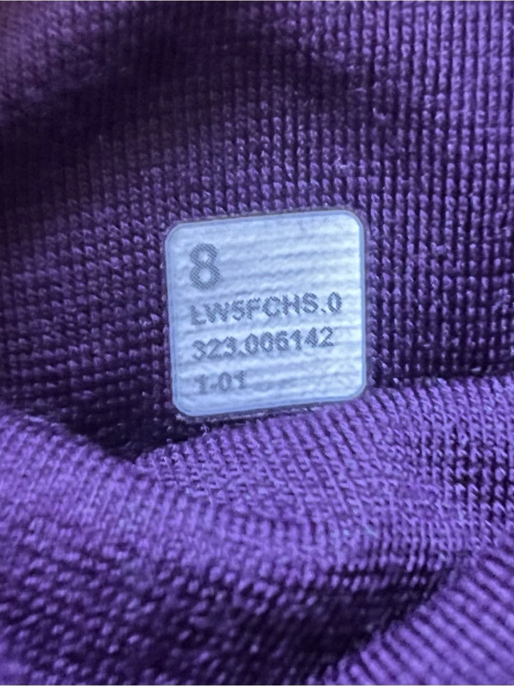 Lululemon Align High-Rise Mini-Flared Pant Extra Short Dramatic Magenta - Size 8 - Picture 9 of 9